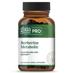 Gaia Herbs Berberine Metabolic 500mg - 60 Capsules