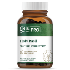 Gaia Herbs Holy Basil - 60 Liquid Phyto-Caps