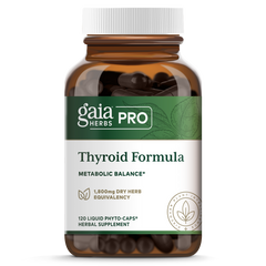 Gaia Herbs Thyroid Formula - 120 Liquid Phyto-Caps