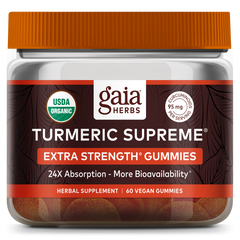 Gaia Herbs Turmeric Supreme Extra Strength Gummies - 60 Gummies