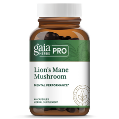 Gaia Herbs Lion's Mane Mushroom - 60 Capsules