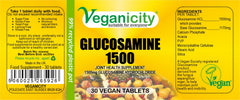 Veganicity Glucosamine HCL 1500mg