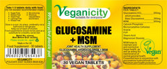 Veganicity Glucosamine HCL + MSM