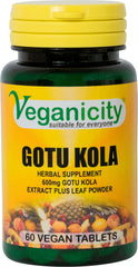 Veganicity Gotu Kola 600mg