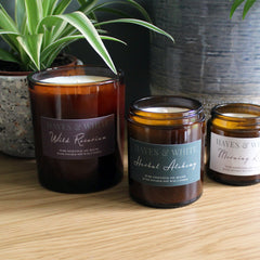 Hayes & White Herbal Alchemy Essential Oil Candle | Medium – 180g | Lavender & Sage | Soy Wax | Hand-Poured in Sussex