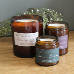 Hayes & White Herbal Alchemy Essential Oil Candle | Small – 120g | Lavender & Sage | Soy Wax | Hand-Poured in Sussex