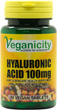 Veganicity Hyaluronic Acid 100mg