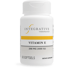 Integrative Therapeutics Vitamin E - 60 Softgels