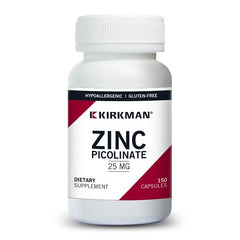 Kirkman Labs Zinc Picolinate 25mg - 150 Capsules