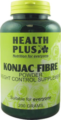 Health Plus Konjac Fibre Powder (Glucomannan)