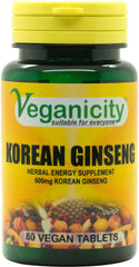 Veganicity Korean Ginseng 600mg