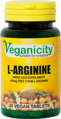 Veganicity L-Arginine 400mg