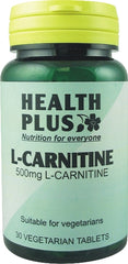 Health Plus L-Carnitine 500mg