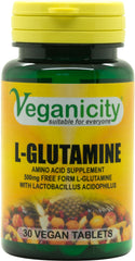 Veganicity L-Glutamine 500mg