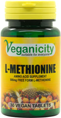 Veganicity L-Methionine 500mg