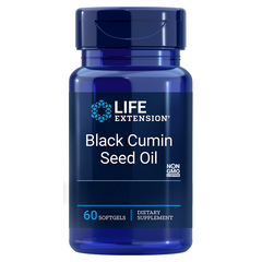 Life Extension Black Cumin Seed Oil - 60 Softgels