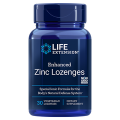 Life Extension Enhanced Zinc Lozenges - 30 Lozenges