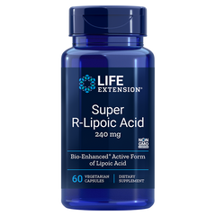 Life Extension Super R-Lipoic Acid 240mg - 60 Capsules