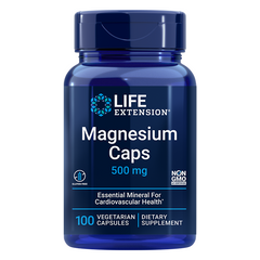 Life Extension Magnesium Caps 500mg - 100 Capsules