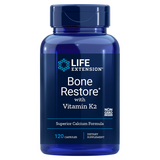 Life Extension Bone Restore with Vitamin K2 - 120 Capsules