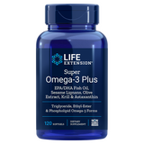 Life Extension Super Omega-3 Plus EPA/DHA with Sesame Lignans, Olive Extract, Krill &amp; Astaxanthin - 120 Softgels