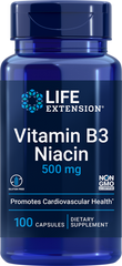 Life Extension Vitamin B3 Niacin - 100 Capsules