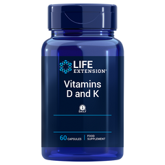 Life Extension Vitamins D and K - 60 Capsules