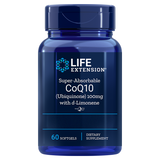 Life Extension Super-Absorbable CoQ10 100mg with d-Limonene - 60 Softgels