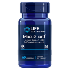 Life Extension MacuGuard Ocular Support with Astaxanthin - 60 Softgels