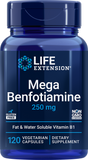 Life Extension Mega Benfotiamine - 120 Capsules