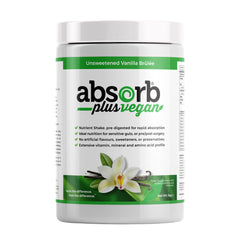 Absorb Element+ Vegan Unsweetened Vanilla Brulée - 1kg | Imix Nutrition