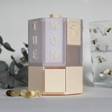 7-Day Tablet & Capsule Dispenser – Cream