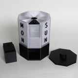 7-Day Tablet & Capsule Dispenser – Black