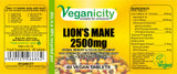 Veganicity Lion's Mane 2500mg