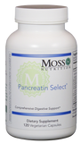 Moss Nutrition Pancreatin Select - 120 Capsules