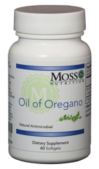 Moss Nutrition Oil of Oregano 150mg - 60 Softgels