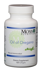 Moss Nutrition Oil of Oregano 150mg - 120 Softgels