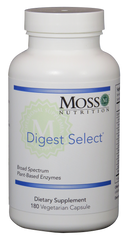 Moss Nutrition Digest Select (Plant-Based Enzymes) - 180 Capsules