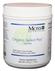 Moss Nutrition Organic Select Pea (Vanilla) - 520g