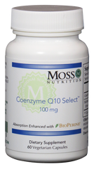 Moss Nutrition Coenzyme Q10 Select 100mg - 60 Capsules