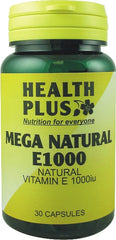 Health Plus Mega Natural E1000