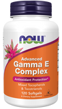 NOW Foods Advanced Gamma E Complex - 120 Softgels