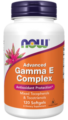 NOW Foods Advanced Gamma E Complex - 120 Softgels