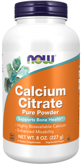 NOW Foods Calcium Citrate Pure Powder - 227g