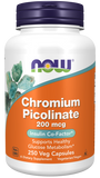 NOW Foods Chromium Picolinate 200mcg - 250 Capsules