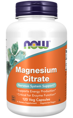 NOW Foods Magnesium Citrate - 120 Capsules