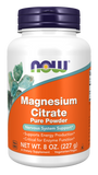 NOW Foods Magnesium Citrate Pure Powder - 227g