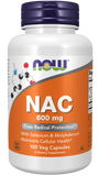 NOW Foods NAC with Selenium &amp; Molybdenum 600 mg - 100 Capsules