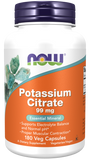 NOW Foods Potassium Citrate 99mg - 180 Capsules