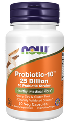 NOW Foods Probiotic 10 25 Billion - 50 Capsules